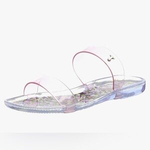 TED BAKER Jellei Jelly Sandals in Light Pink Womens sz39